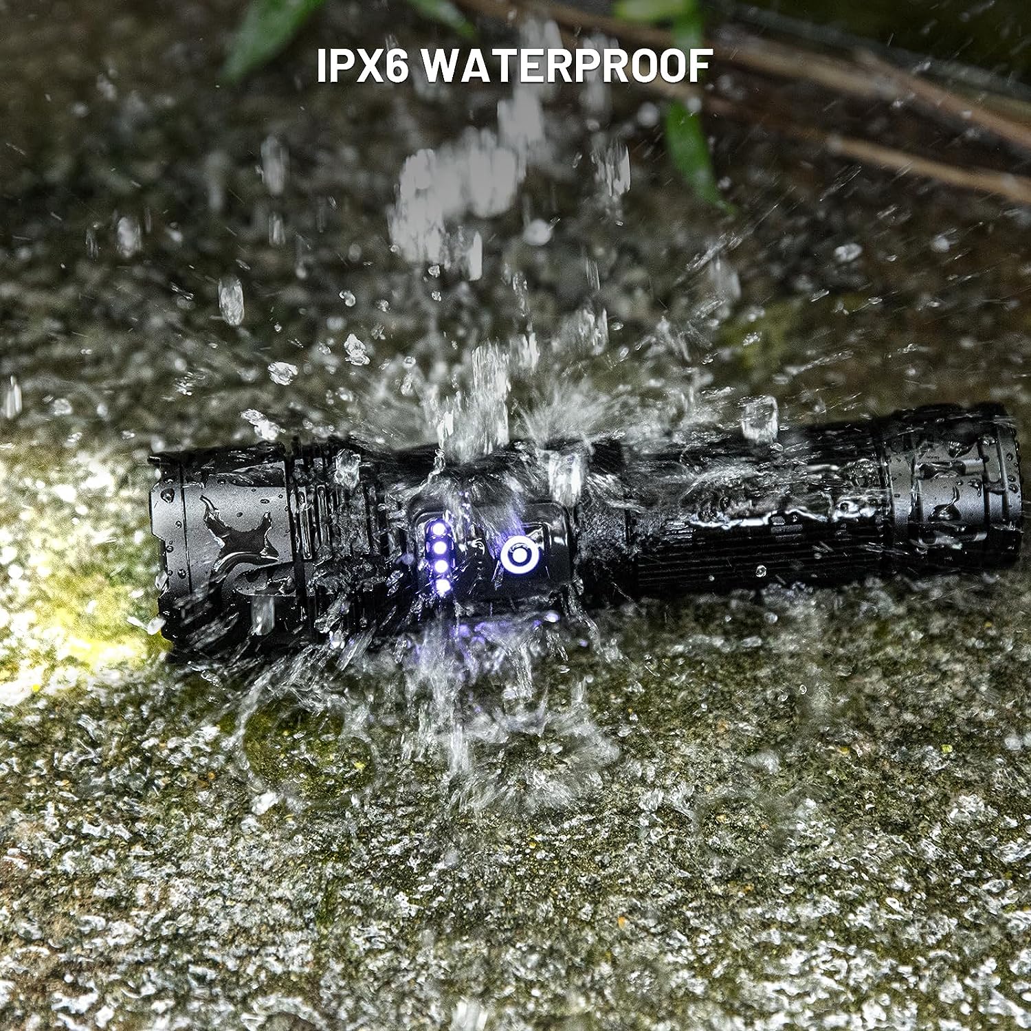 ALSTU Flash Light Flashlight High Lumens Rechargeable: 250,000 Lumen Super Bright LED Flashlights, Powerful Tactical Flashlights, 7 Modes with COB Light, IPX6 Waterproof for Camping, Emergencies ALSTU Flash Light Flashlight High Lumens Rechargeable: 250,000 Lumen Super Bright LED Flashlights, Powerful Tactical Flashlights, 7 Modes with COB Light, IPX6 Waterproof for Camping, Emergencies