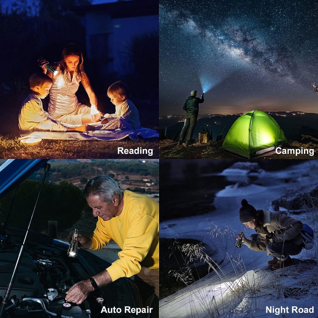 ANKRA Rechargeable Flashlights 180000 High Lumens Zoomable 5 Modes Super Bright IPX7 Waterproof USB-C Charging Tactical Flashlights Powerful Handheld Flashlight for Emergencies Camping ANKRA Rechargeable Flashlights 180000 High Lumens Zoomable 5 Modes Super Bright IPX7 Waterproof USB-C Charging Tactical Flashlights Powerful Handheld Flashlight for Emergencies Camping