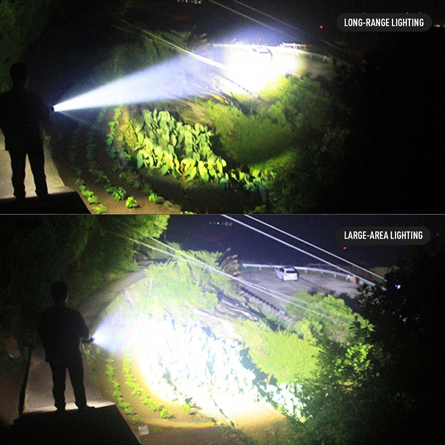 BERCOL Rechargeable LED Flashlights High Lumens, 200000 Lumens Super Bright Powerful Flashlights, 5 Modes, Waterproof Flashlight for Emergencies, Hiking BERCOL Rechargeable LED Flashlights High Lumens, 200000 Lumens Super Bright Powerful Flashlights, 5 Modes, Waterproof Flashlight for Emergencies, Hiking