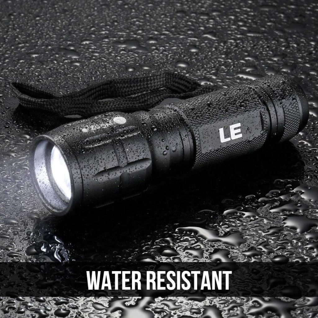 Lighting EVER LED Flashlights High Lumens, Small Flashlight, Zoomable, Waterproof, Adjustable Brightness Flash Light for Outdoor, Emergency, Camping, AAA Batteries Included, 2 Pack Lighting EVER LED Flashlights High Lumens, Small Flashlight, Zoomable, Waterproof, Adjustable Brightness Flash Light for Outdoor, Emergency, Camping, AAA Batteries Included, 2 Pack